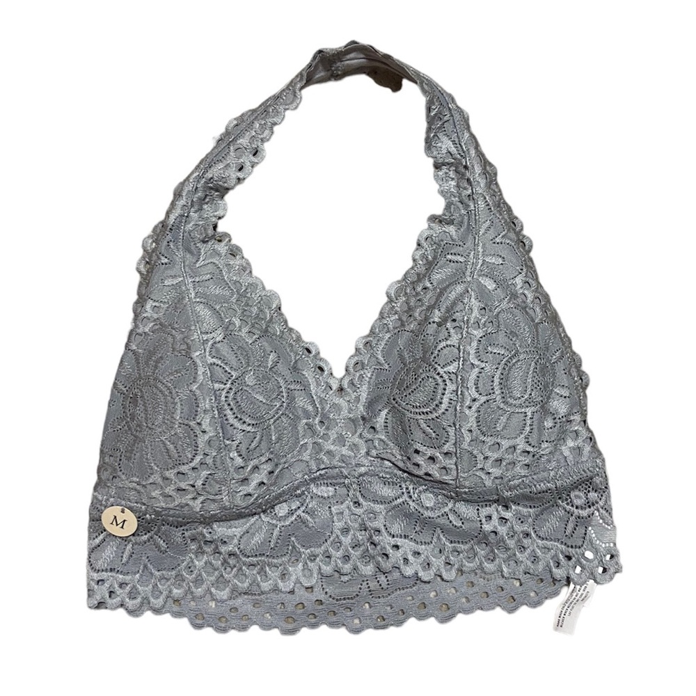 NWT AEROPOSTALE GREY BRALETTE